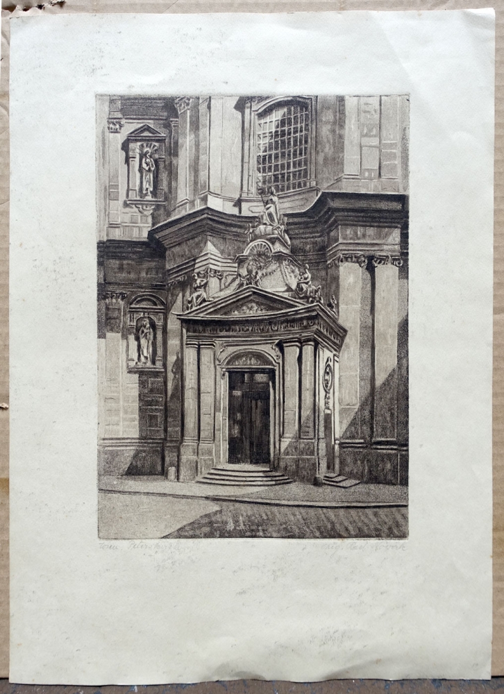 Novak, Courtyard in Weissenkirchen