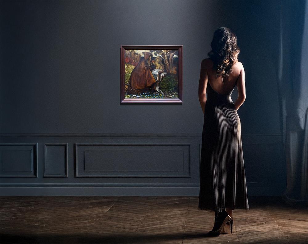 Rudolf Schiestl, The Temptation of St. Anthony