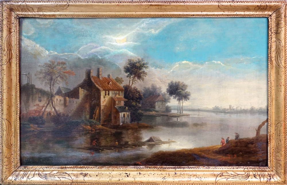 Aelbert Jacobsz. Cuyp, Gehöft an Flusslandschaft
