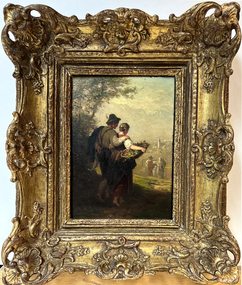 Julius Köckert, Auf dem Heimweg