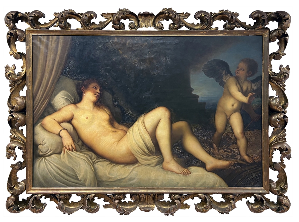 Carlo Ciappa, Kopie nach Tizians Danaë