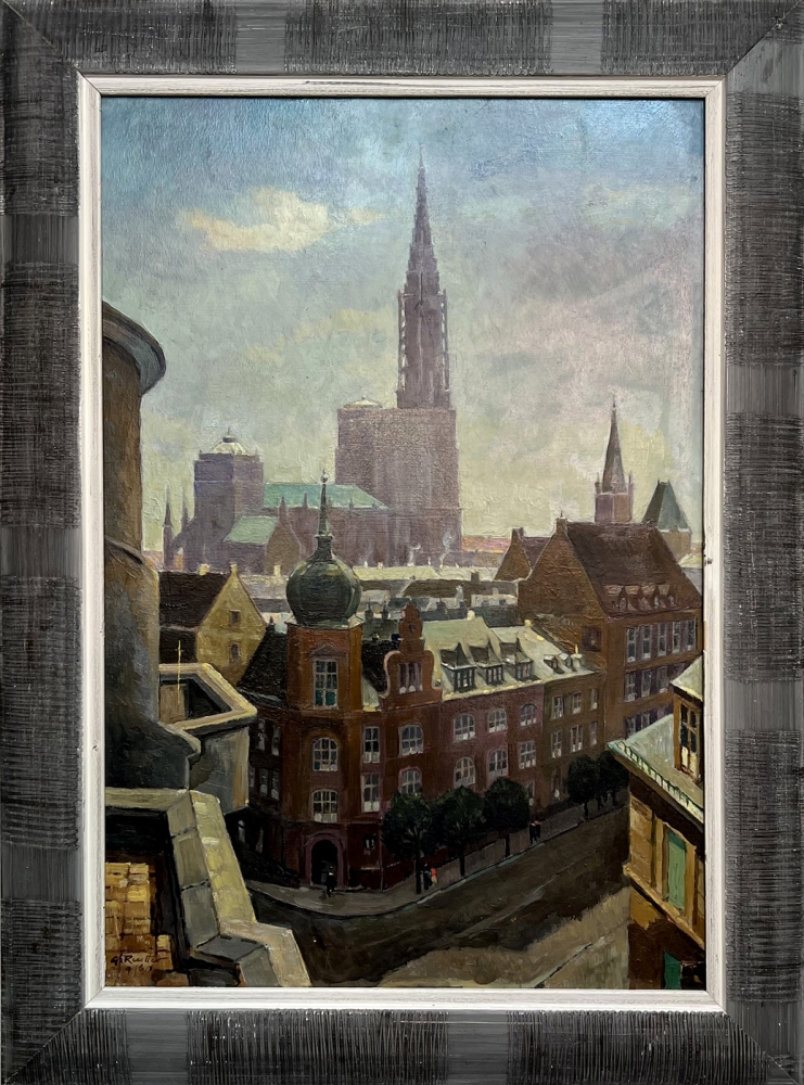 Gustav Reutter, Straßburg mit dem Straßburger Münster
