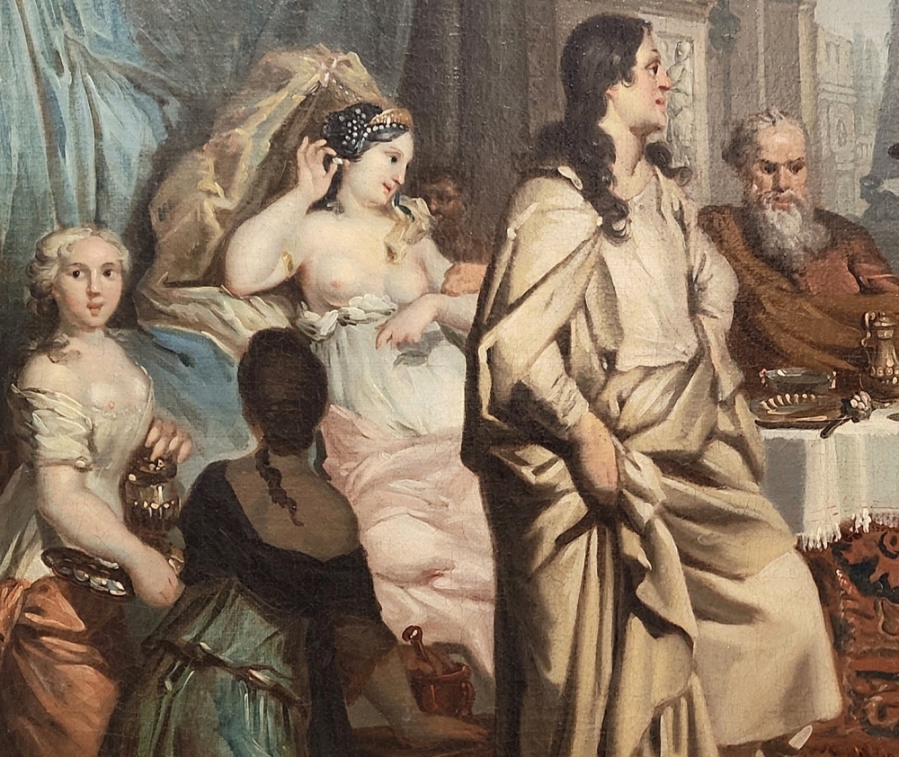 Cleopatra's Banquet with Mark Antony