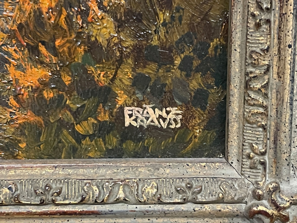 Franz Krauss, Fränkische Schweiz (Blick auf Ebermannstadt)