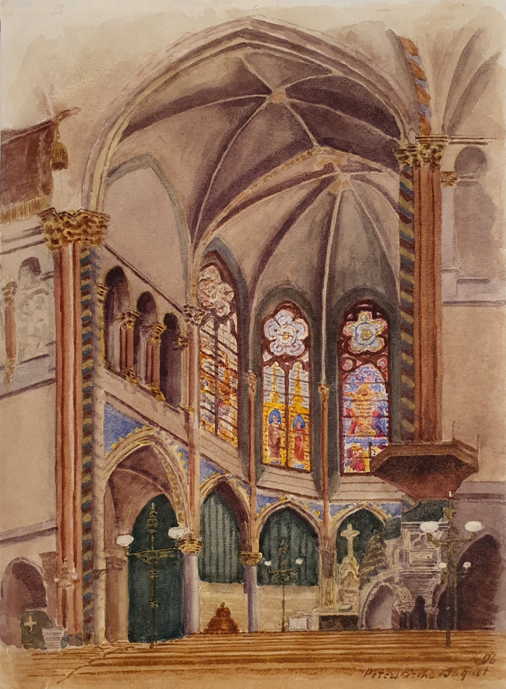 Unbekannt, Peterskirche (Leipzig?) August 1906