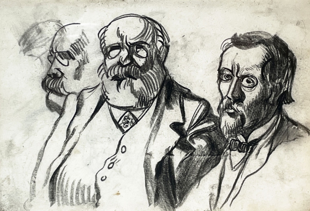 Rudolf Schiestl, 2 Gentlemen