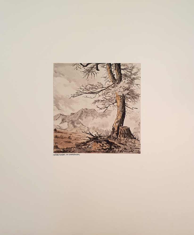 Emil Scheidig, Autumn Fog in the Karwendel