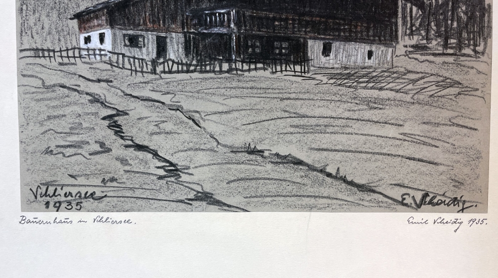 Emil Scheidig, Farmhouse in Schliersee