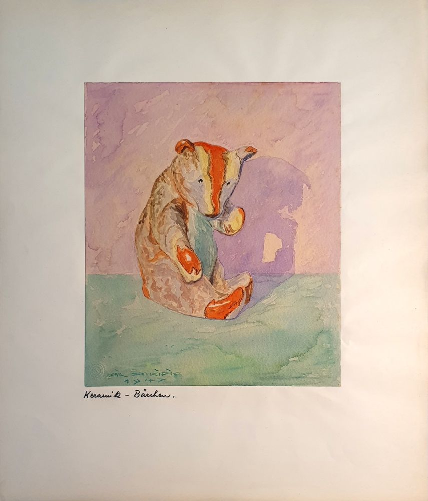 Emil Scheidig, Ceramic Bear