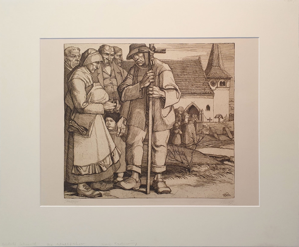 Rudolf Schiestl, Pilgrimage