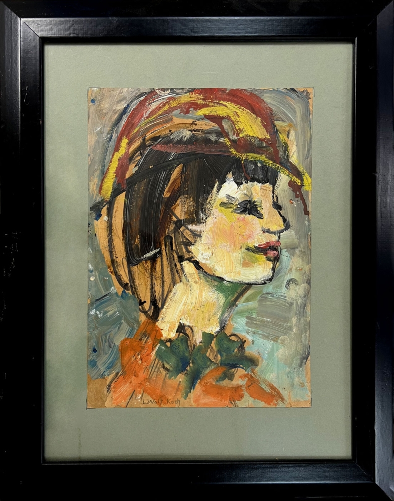 Lotte Wolf-Koch, Mädchenporträt