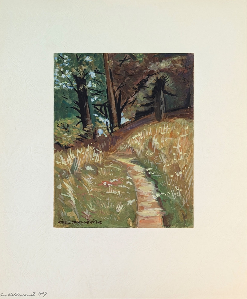 Emil Scheidig, At the Edge of the Forest