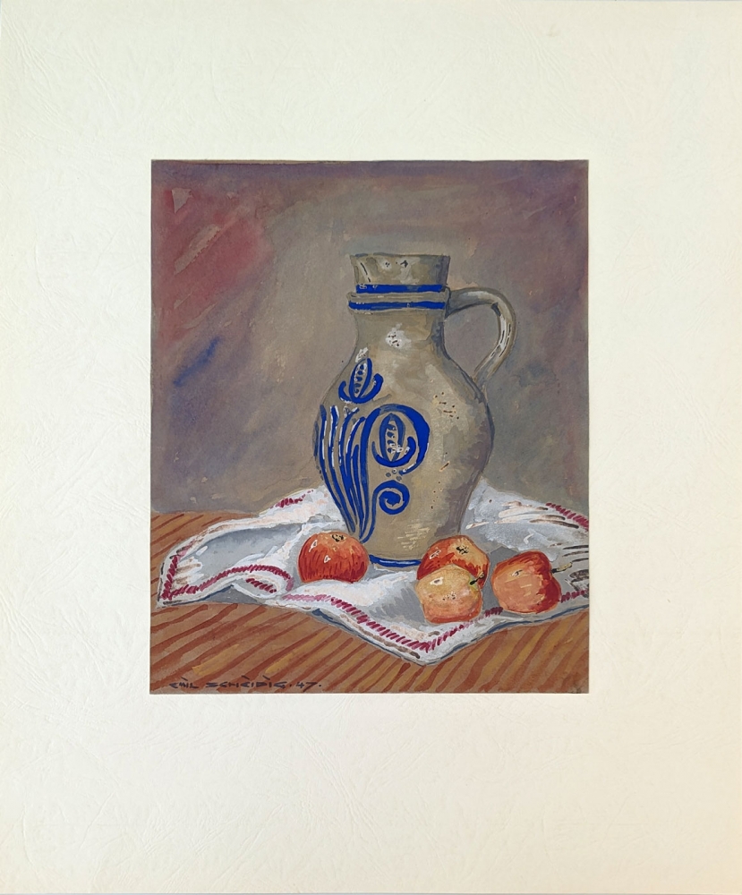 Emil Scheidig, Still Life with Vase