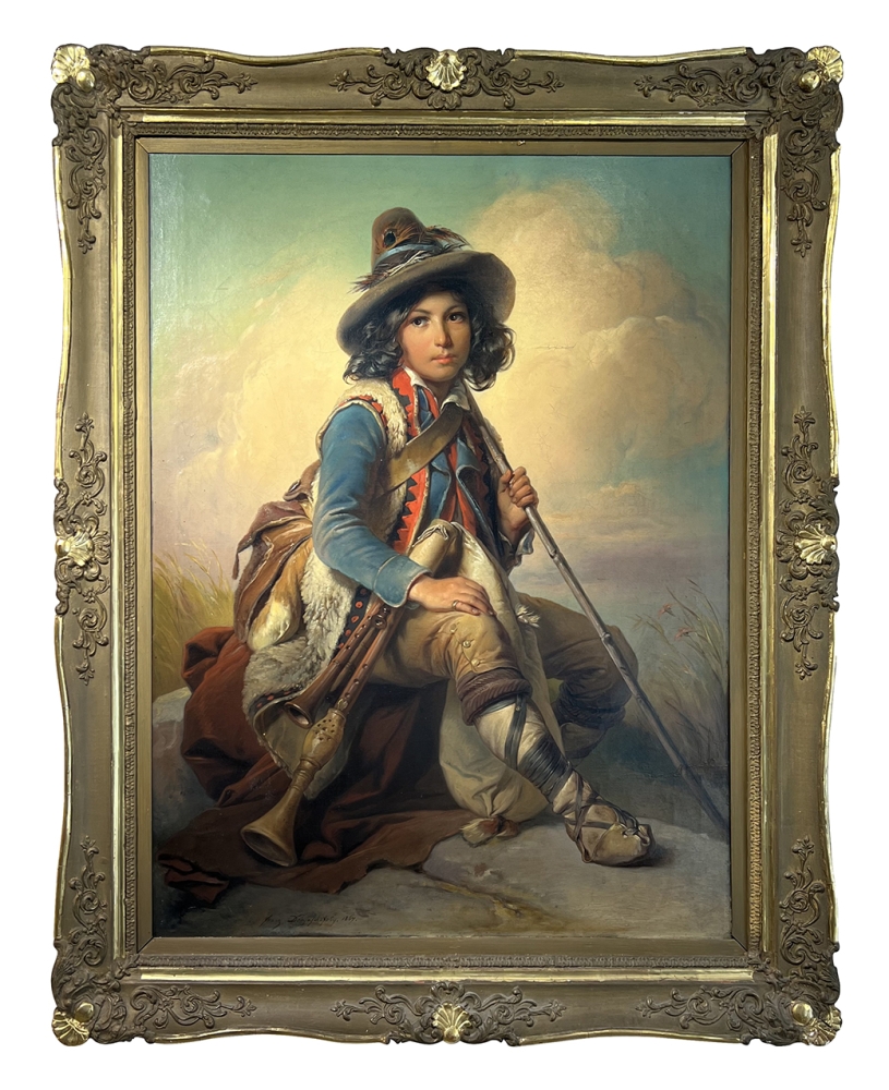 Franz Josef Dobiaschofsky, Römischer Hirtenknabe