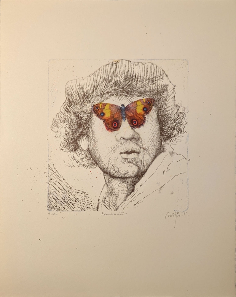 Michael Mathias Prechtl, Portrait Rembrandt