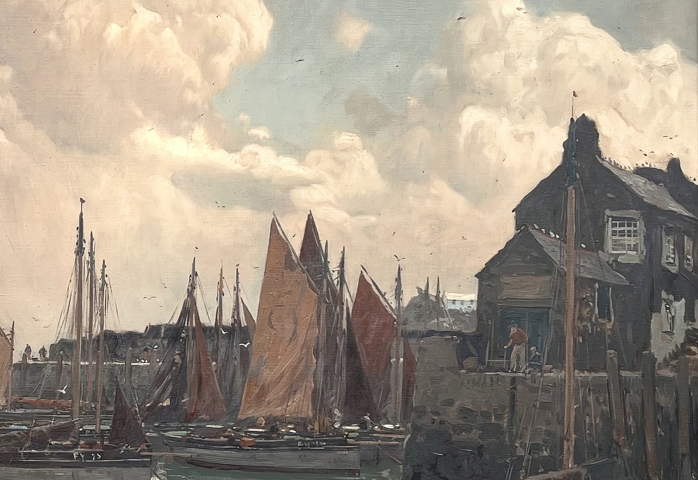Claus Bergen, Hafenszene