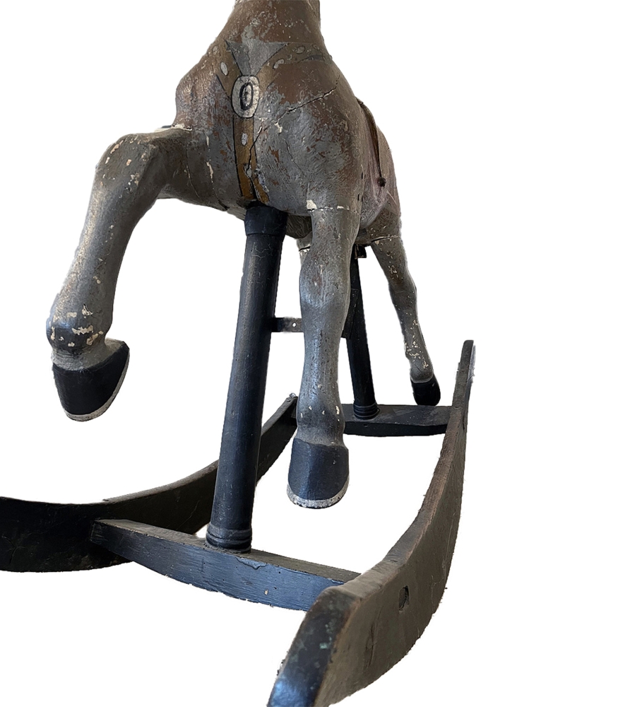 Biedermeier rocking horse