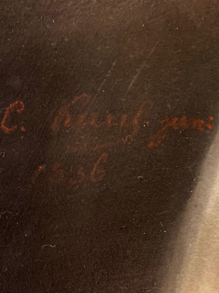 Carl Kreul, Mädchen mit Katze