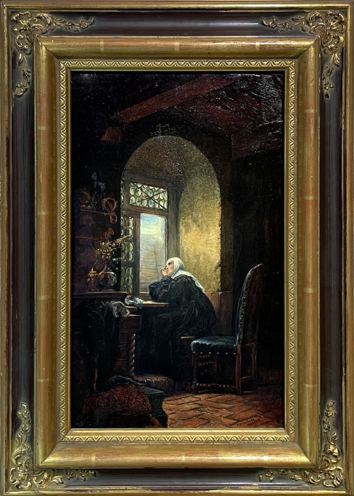 M. Forberger, Nun at the window