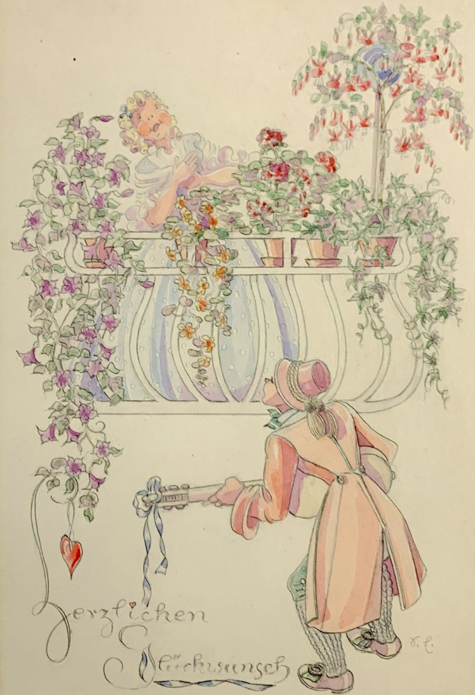 Tilde Eisgruber, Kinderbuchillustration (Originalvorlage)