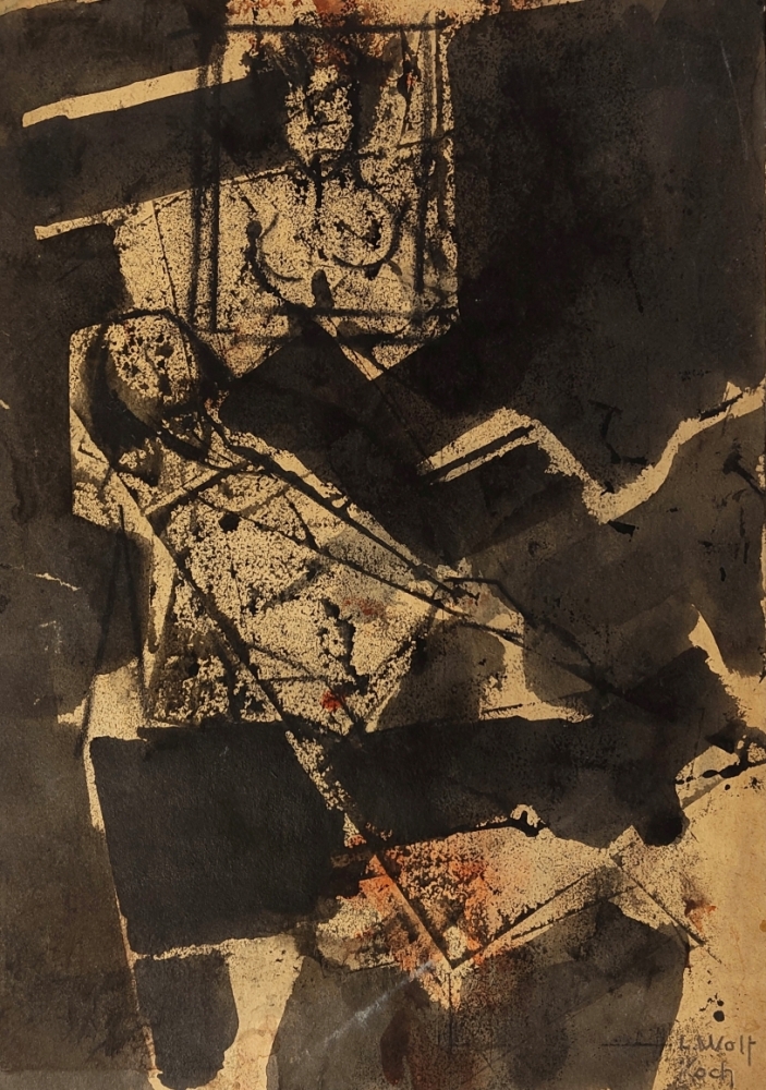 Lotte Wolf-Koch, Porträt zweier Personen