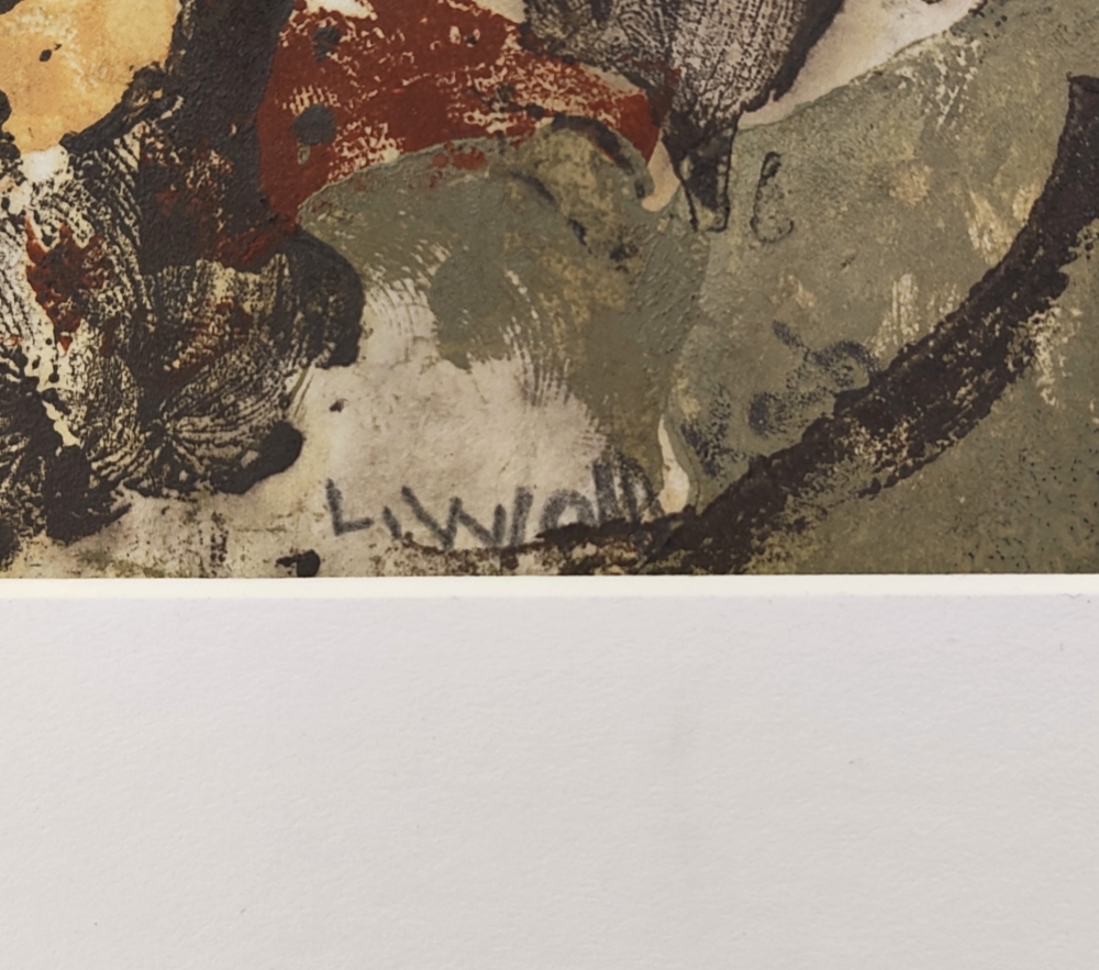 Lotte Wolf-Koch, Abstract woman portrait of Sybilla