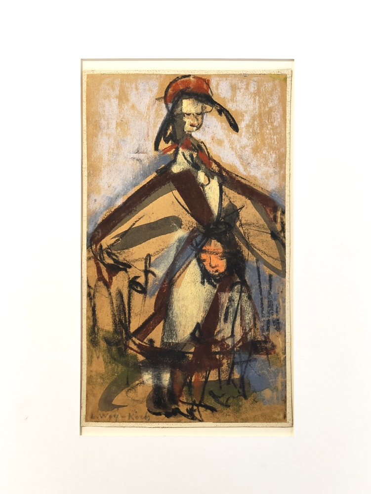 Lotte Wolf-Koch, Two children in costume