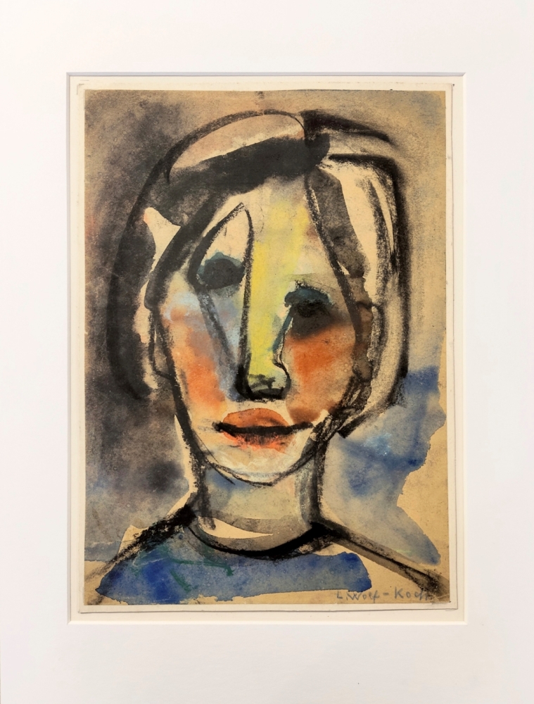 Lotte Wolf-Koch, Portrait of a Woman