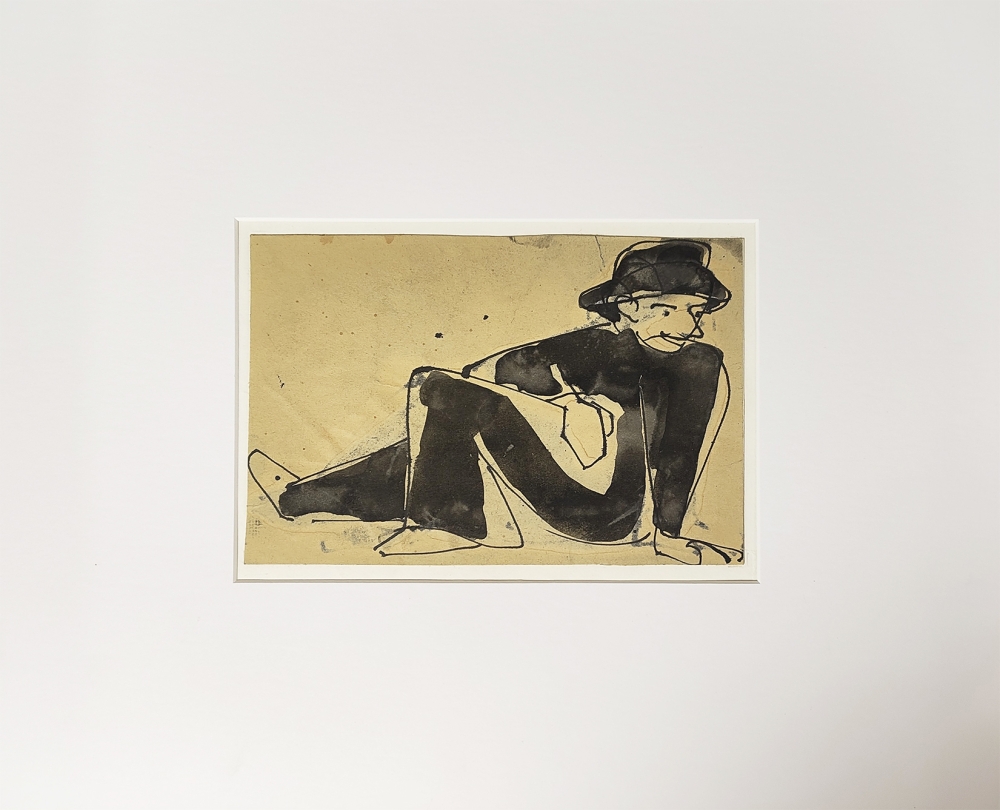 Paul August Kontny, Liegender Mann