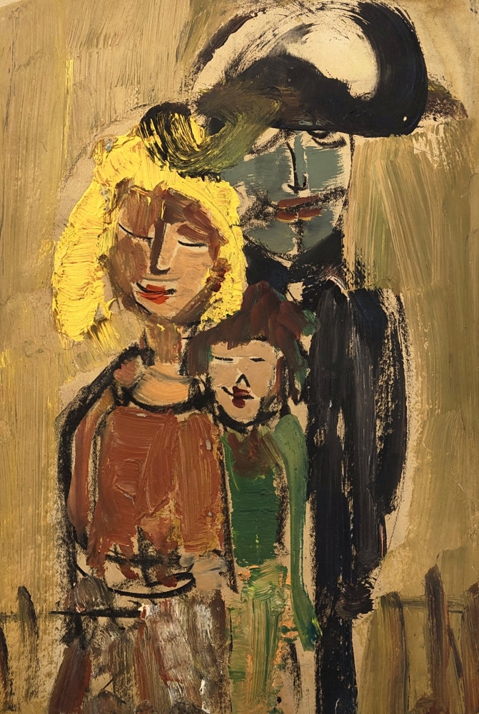 Lotte Wolf-Koch, Porträt zweier Personen