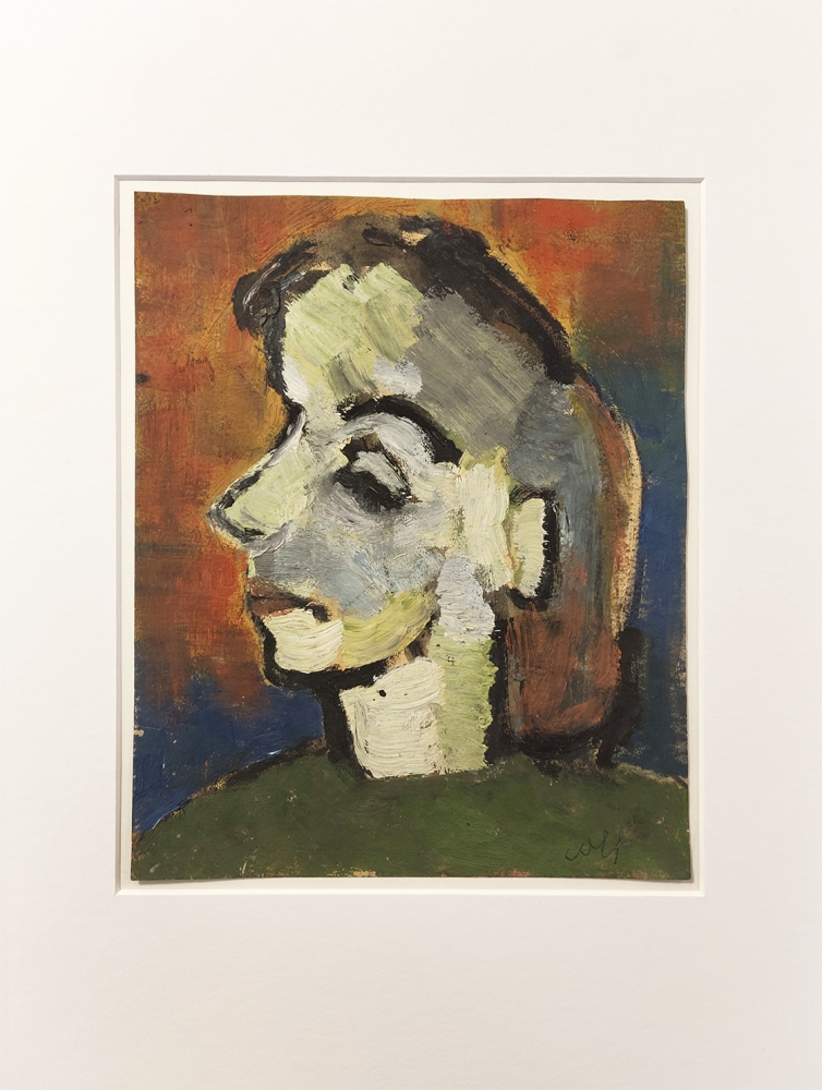 Lotte Wolf-Koch, Kopfstudie