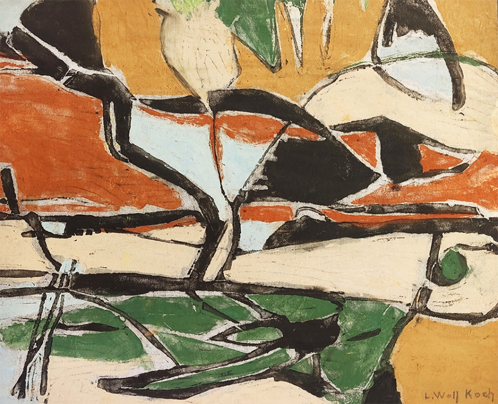 Lotte Wolf-Koch, Porträt zweier Personen