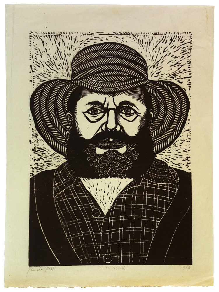 Frydl Prechtl-Zuleeg, Porträt von Michael Mathias Prechtl 1980