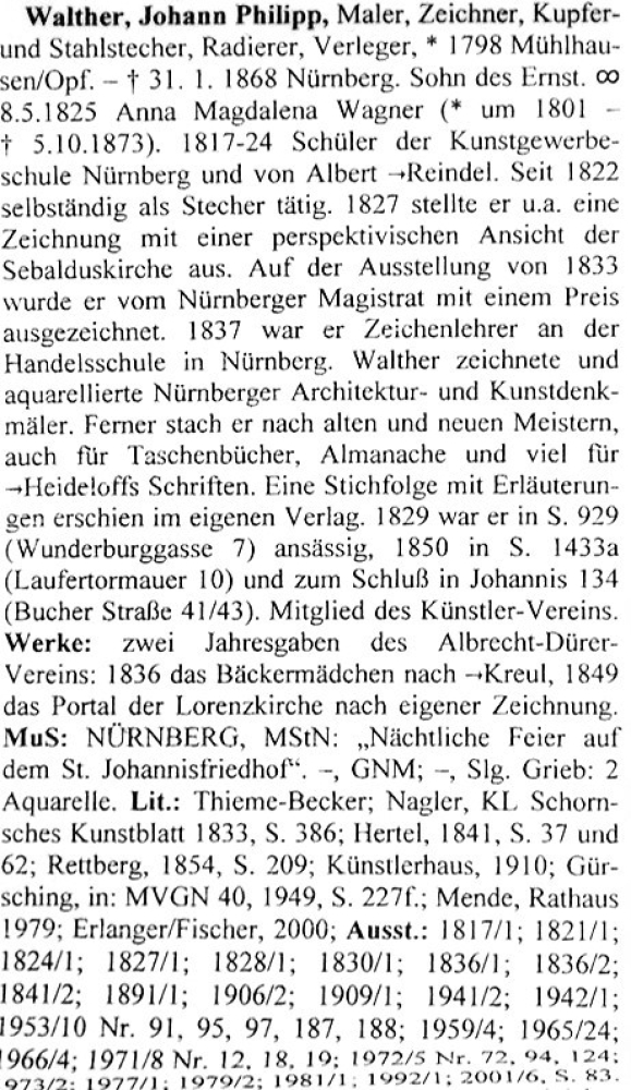 Johann Philipp Walther, Nürnberg, Sankt Sebalduskirche von innen