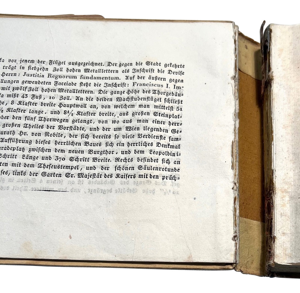Franz Carl Weidmann, Buch - Panorama von Wien 1832