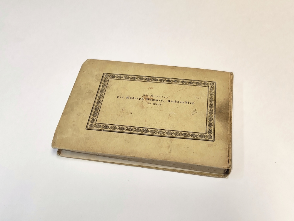 Franz Carl Weidmann, Buch - Panorama von Wien 1832