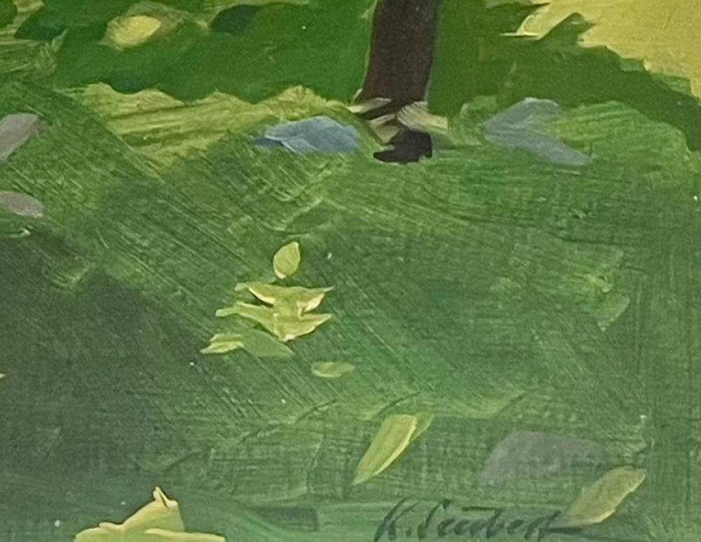 Karl Seubert, Högl Untersberg - Bauerngehöft
