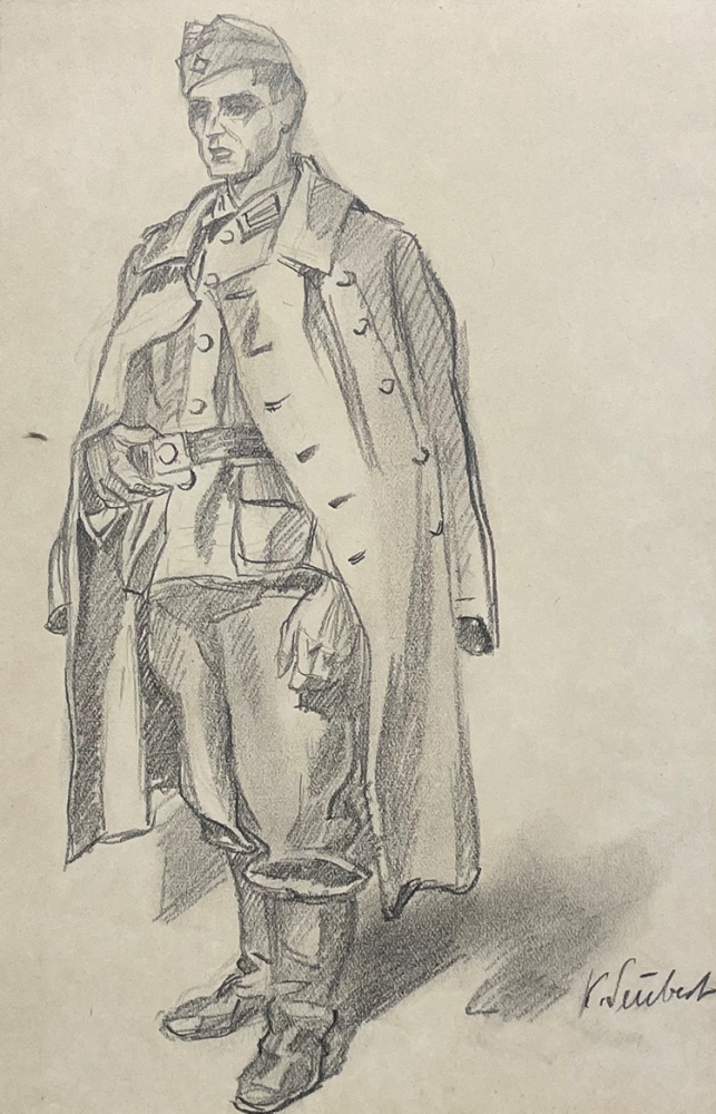 Karl Seubert, Kriegsgefangener Soldat