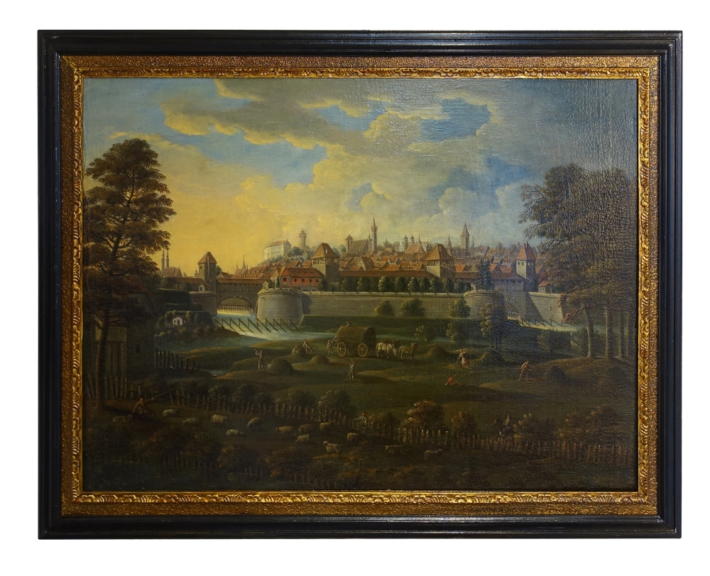 Wolfgang Magnus Gebhard, Nuremberg city view from the east