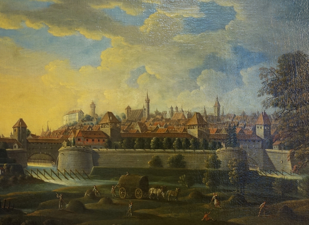 Wolfgang Magnus Gebhard, Nuremberg city view from the east
