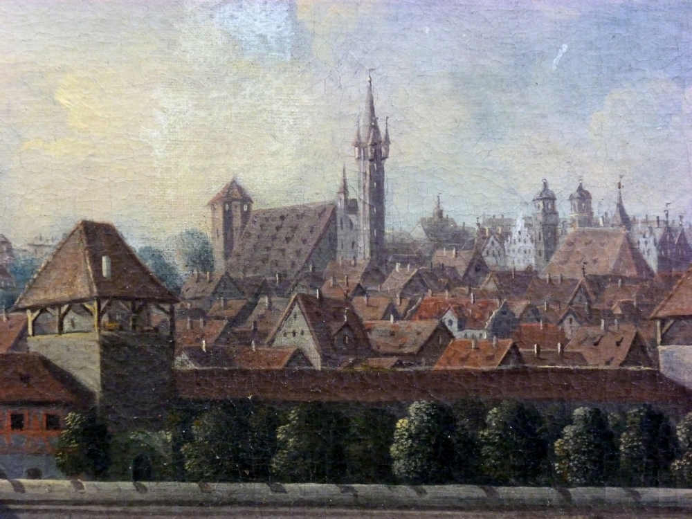 Wolfgang Magnus Gebhard, Nuremberg city view from the east