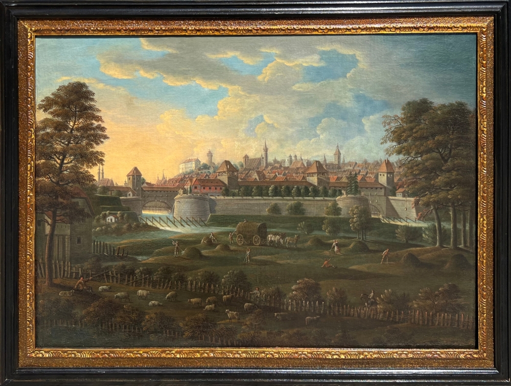 Wolfgang Magnus Gebhard, Nuremberg city view from the east