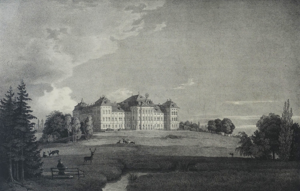 A. Borum, Schloss Weissenstein 1840