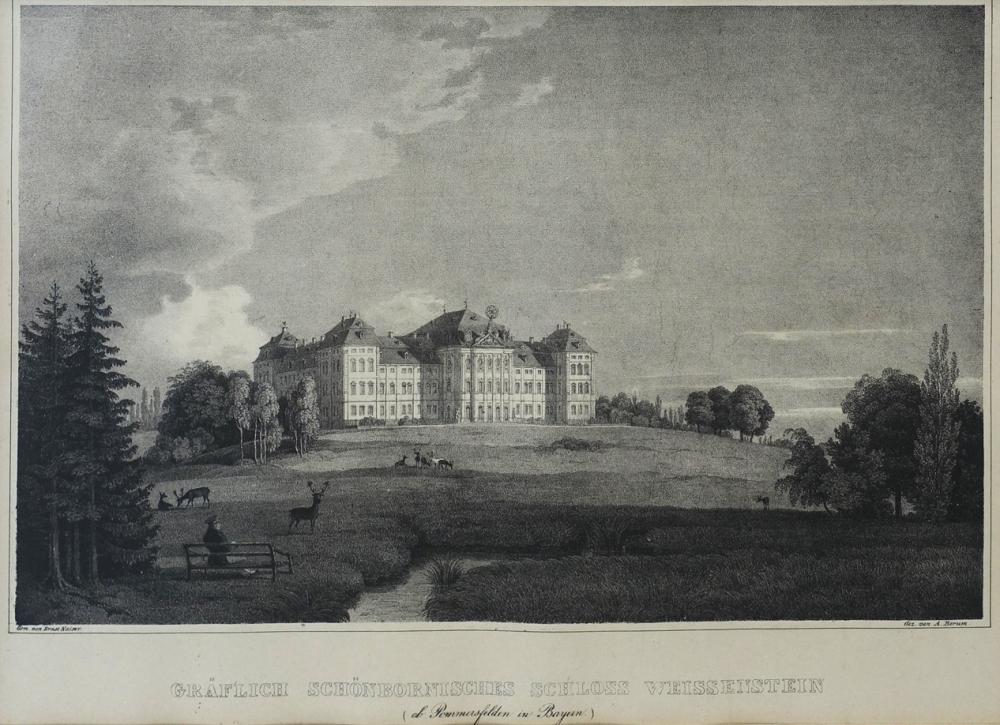 A. Borum, Schloss Weissenstein 1840