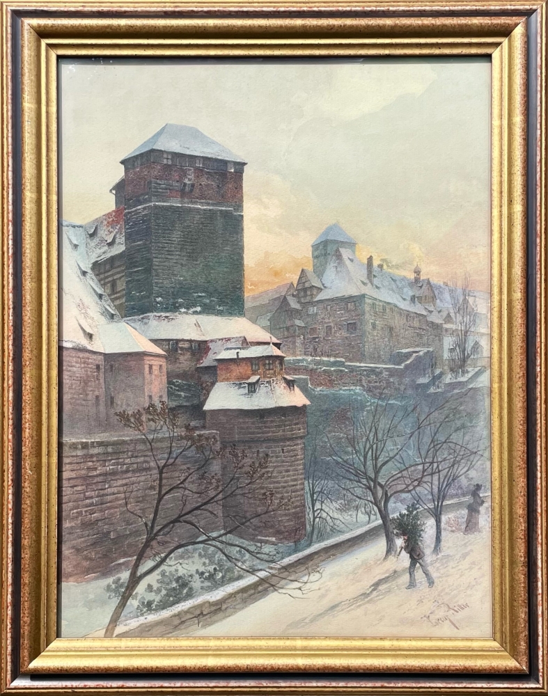 Lorenz Ritter, Fünfeckiger Turm in Nürnberg
