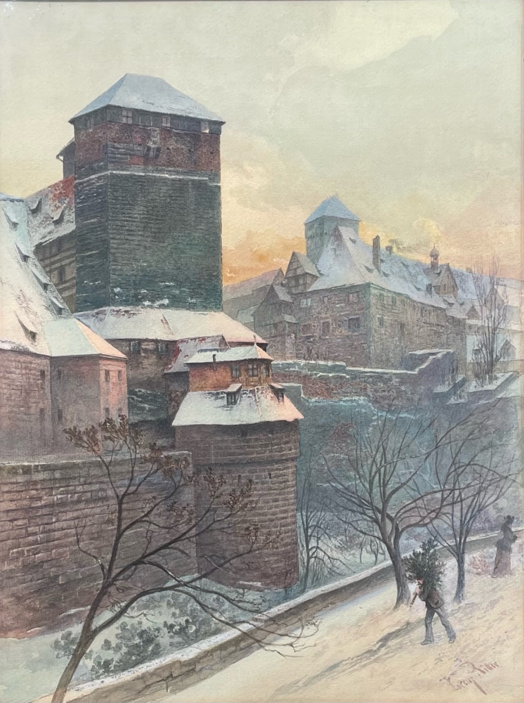 Lorenz Ritter, Fünfeckiger Turm in Nürnberg