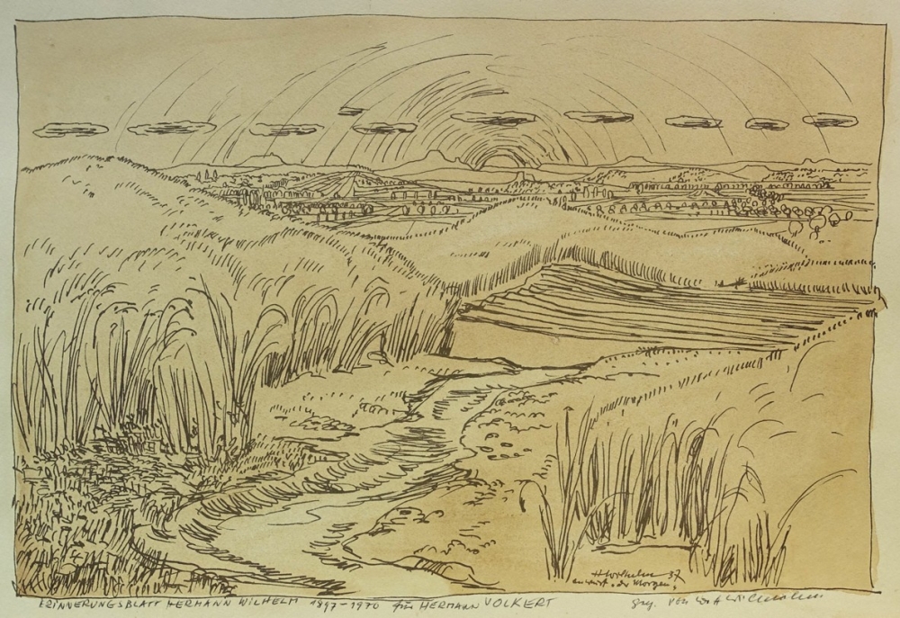 Hermann Wilhelm, Weite Landschaft