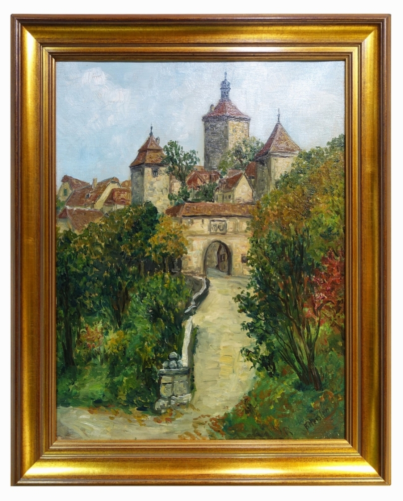 F. Hausler, Rothenburg ob der Tauber Kobolzeller Gate