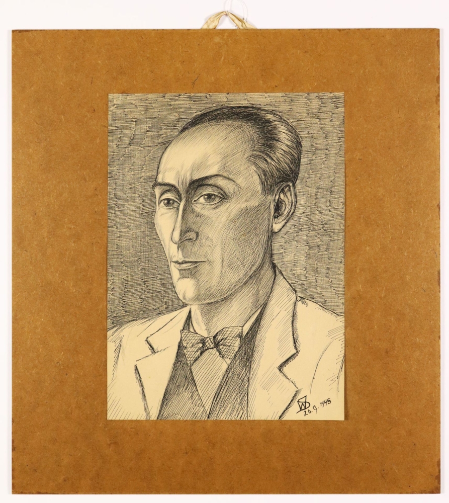 Künstler der Neuen Sachlichkeit, Herrenporträt