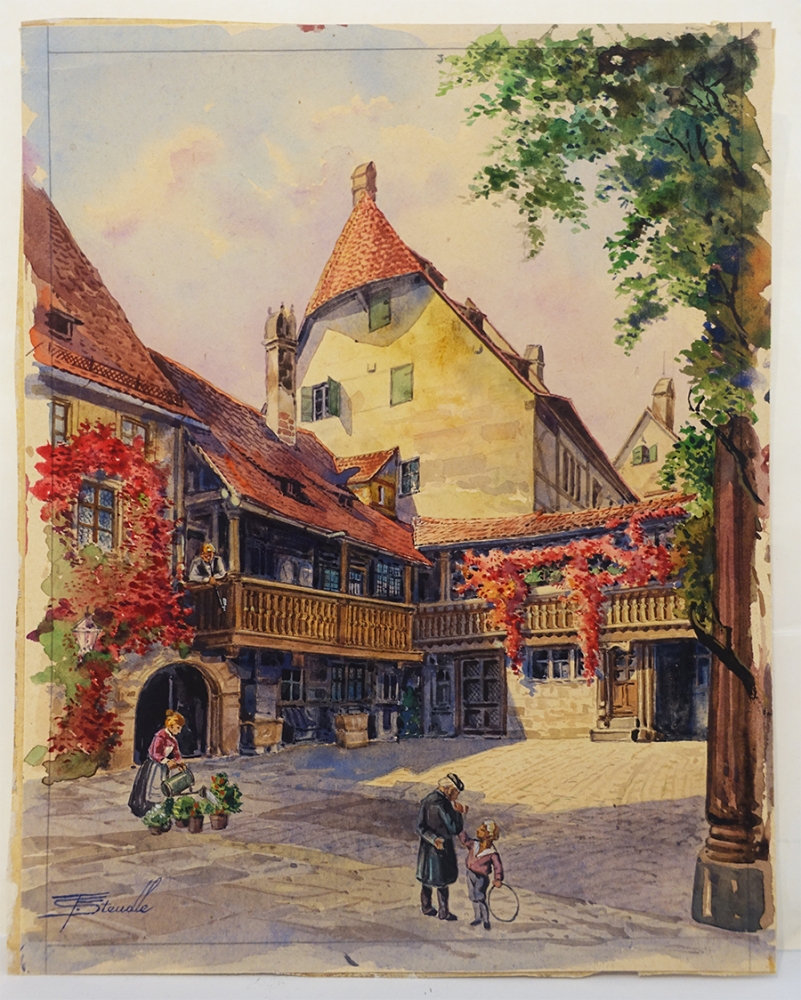 F. Steudle, Hofansicht